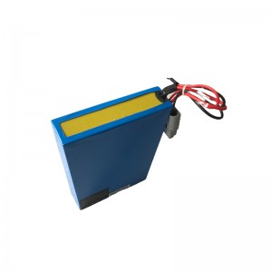 PVC casing long cycle life electric robot 18V 12Ah LiFePO4 battery pack with best safety