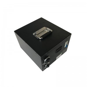 No memory effect 36V 30Ah LiFePO4 battery pack with voltage indicator and handle