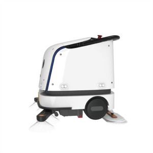Indoor Commercial Sweeping Robot Full-automatic Robot Vacuum Sweeper Car Strong Sunction 120Ah